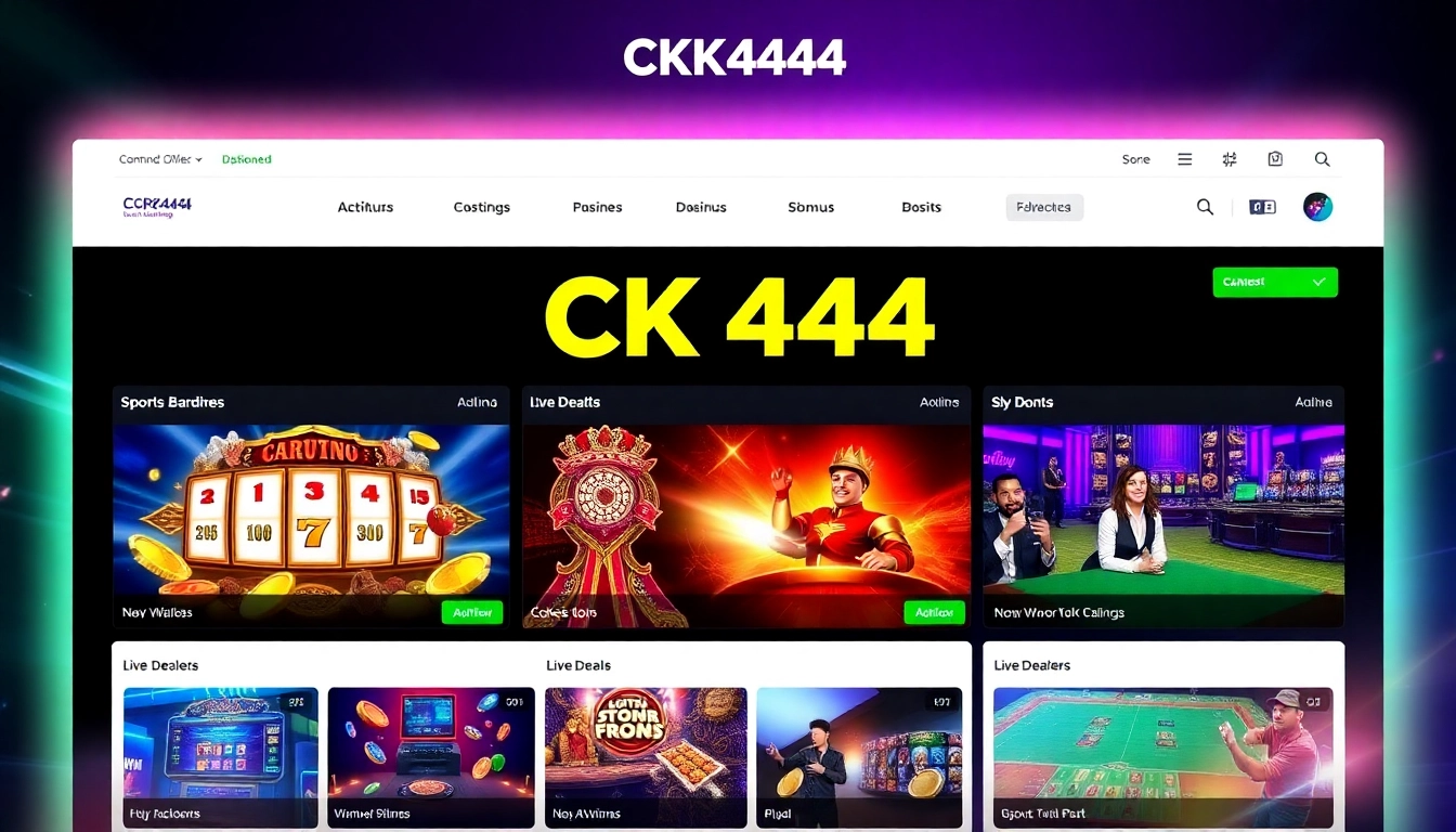 Mastering CK 444: Strategies to Maximize Your Online Gaming Success