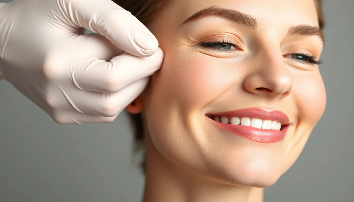 Fadenlifting Zürich: Gentle facial skin tightening with subtle, natural results on a smiling patient
