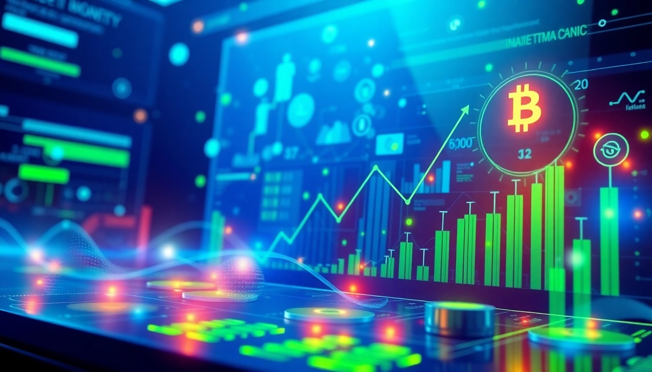 Modern illustration highlighting DeFi updates with blockchain networks, symbolizing decentralized finance innovation.
