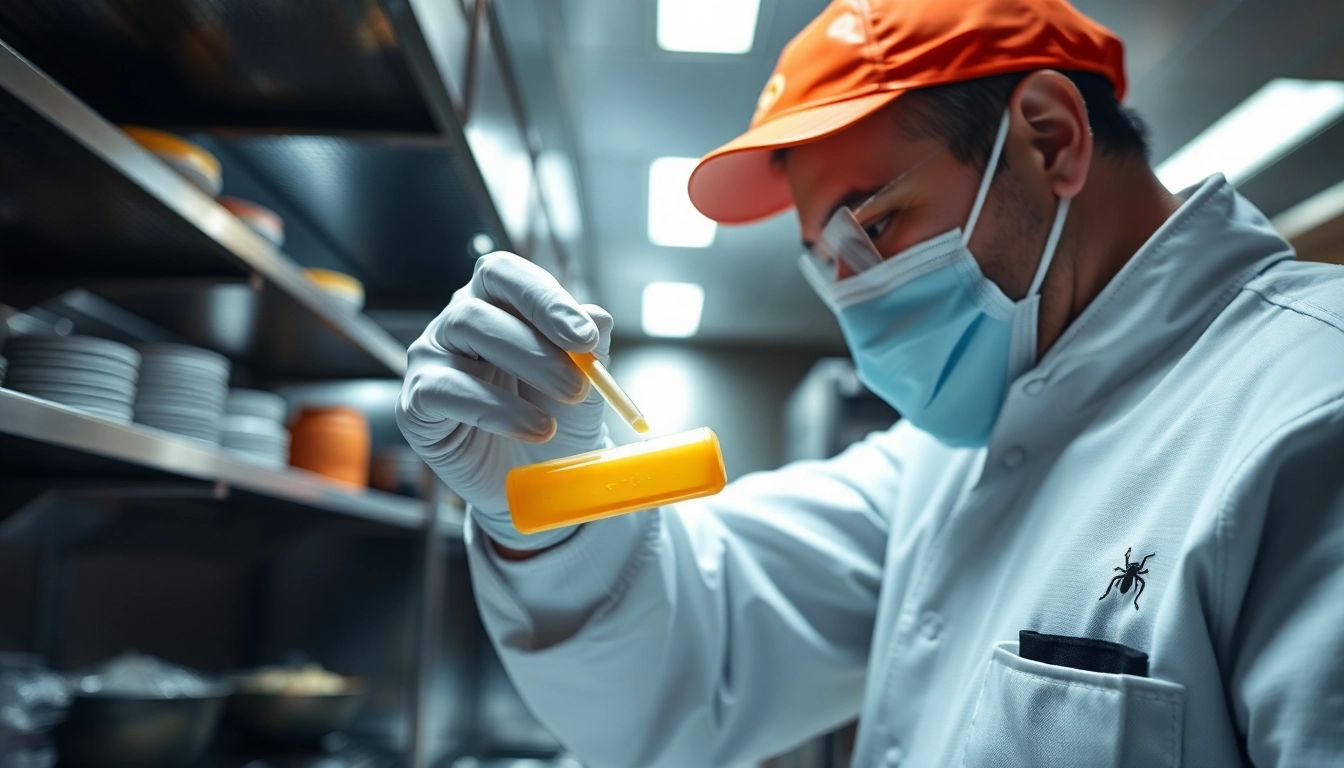 Kakkerlakken bestrijden: professionele aanpak in een nette keuken met gel lokaas en preventieve maatregelen voor effectieve ongediertebestrijding.