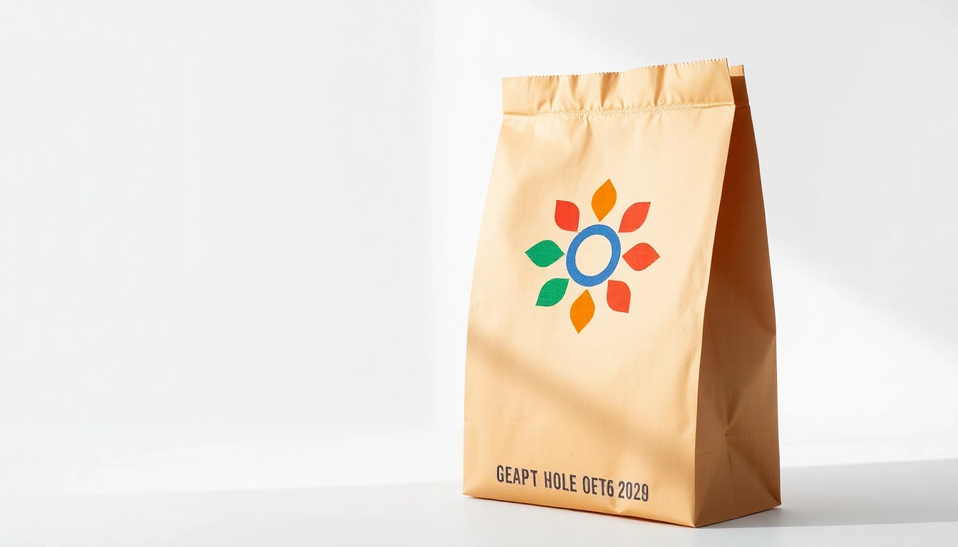 High-quality torba papierowa with logo, highlighting eco-friendly packaging and craftsmanship